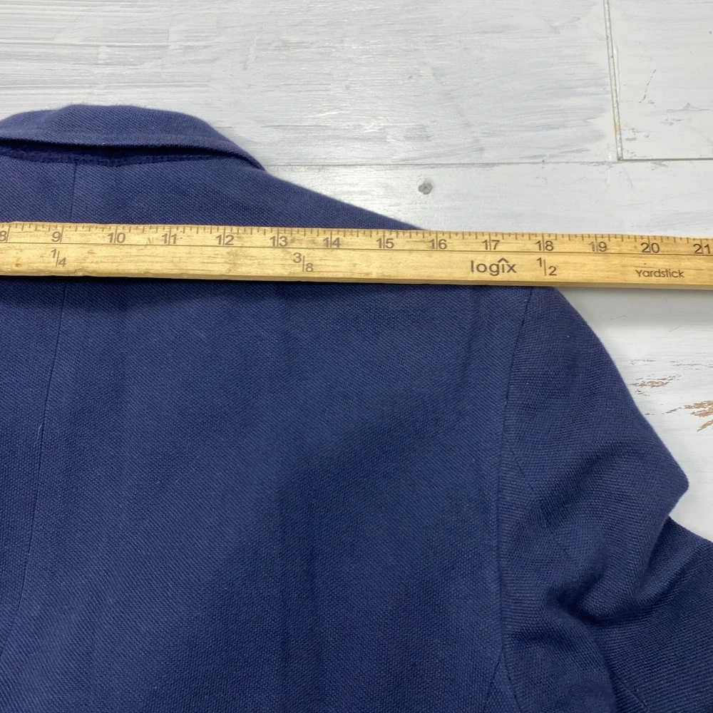 Banana Republic Blazer Mens 40 Blue Tailored Fit Knit Sport Coat Jacket